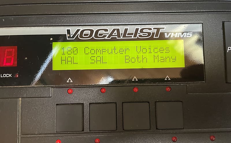 DigiTech Vocalist VHM5 Black 1992 - Black | Reverb