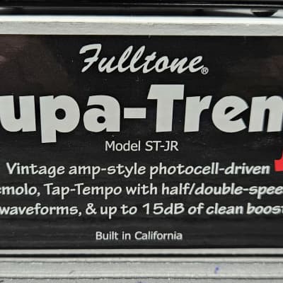 Fulltone Supa-Trem JR (ST-JR) - Black image 4