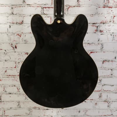 Epiphone Sheraton II Pro Semi-Hollow Electric Guitar, Black x8435 (USED) image 9