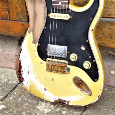 DY Guitars Philip Sayce style relic strat body PRE-BUILD ORDER image 4