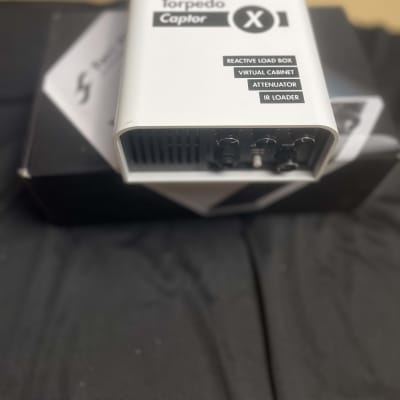 Two Notes Torpedo Captor X 8ohm Stereo Reactive Load Box / Attenuator 2020 - White image 2