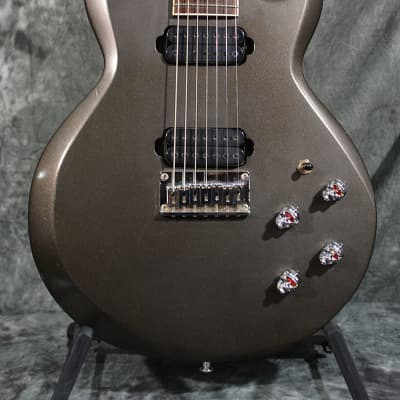 Ibanez AX7221 7 String Double cut Vintage 90s Pewter Grey w Ibanez AX7221 7 String Double cut Vintage 90s Pewter Grey w