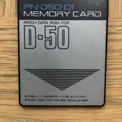 Roland D50 ROM PCM Card Set + Bonus 16 Bank RAM Card | Reverb