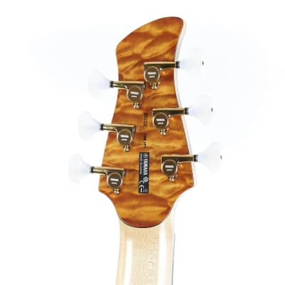 Yamaha John Patitucci Signature TRBJP2CASEAM 6-String Bass w/Case - Amber image 8