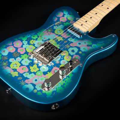 2016 Fender Limited Edition FSR Classic '69 Telecaster MIJ with Maple Fretboard - Blue Flower | Tex-Mex Pickups Japan image 6