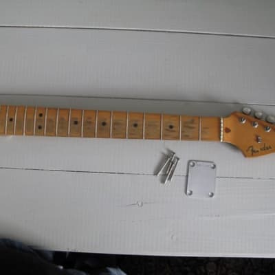 1983 Fender Stratocaster David Gilmour Black Strat twin neck Fullerton vintage image 10
