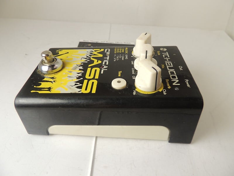 TC Helicon Critical Mass Vocal Effects Pedal Free USA Ship