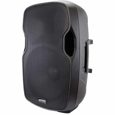 Gemini AS-1500BLU 15" Active/Powered DJ PA Speaker w/ Bluetooth + Cover + Stand image 2