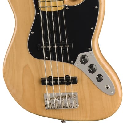 Squier Classic Vibe '70S Jazz Bass V 5-String Natural image 4