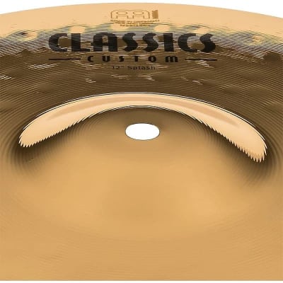 Meinl Classics Custom CC12S-B 12" Brilliant Splash Cymbal (w/ Video Demo) image 4
