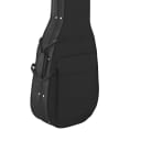 On-Stage PolyFoam Acoustic Guitar Case, Black