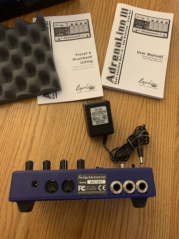 Roger Linn Adrenalinn III Indigo | Reverb