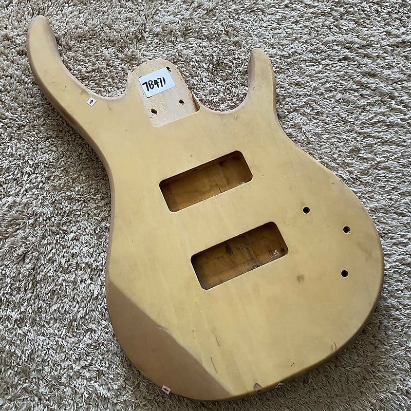 Solid Basswood Custom Bass Guitar Body Reverb Uk 5903