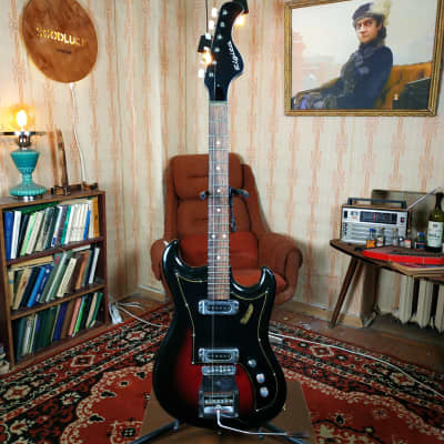 MUSIMA Eterna de Luxe rare vintage electric guitar strat jaguar jazz GDR 70 for sale