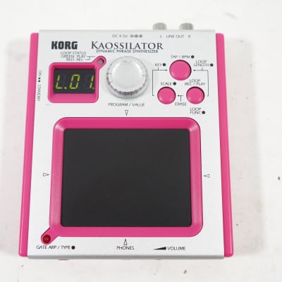 KORG KO-1 PINK KAOSSILATOR Dynamic Phrase Synthesizer KO1