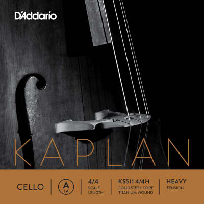 D'Addario KS511 4/4H Kaplan 4/4 Cello String - A Medium