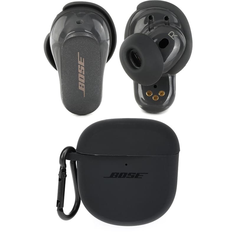 Bose QuietComfort Earbuds II (Limited Edition Grey) and Black