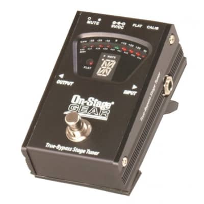 On-Stage GTA7800 True Bypass Pedal Tuner image 1