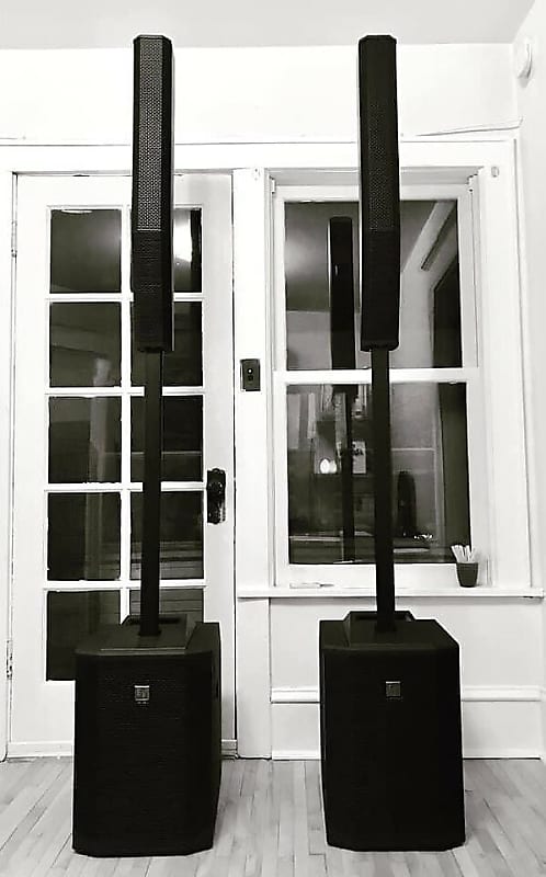 Electro-Voice EV evolve50 Portable Column Array Speaker Pair -FREE Subwoofer Covers & Shipping! image 1