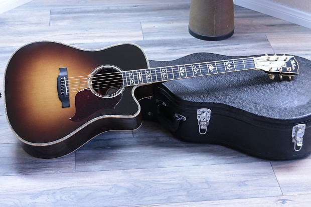 RARE and MINTY Gibson Songwriter Deluxe Custom Shop 2012 Vintage Sunburst