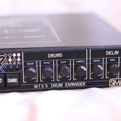 【再値下げ】ジャンク SIMMONS MTX9 Simmons MTX 9 Drum Expander 1980s - Black | Reverb