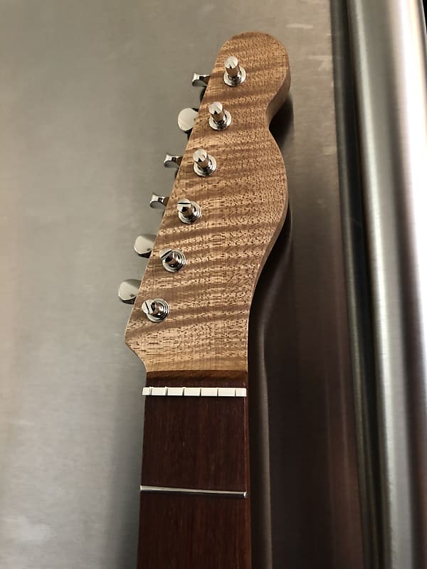 Musikraft Quartersawn 5A Flame Roasted Maple Neck