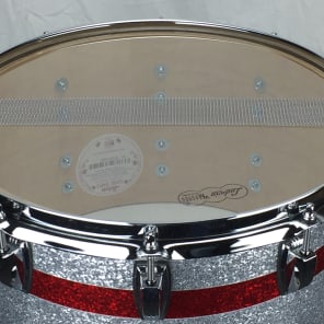 Ludwig 8x14 Classic Maple Snare Drum 2016 OSU Colors image 7