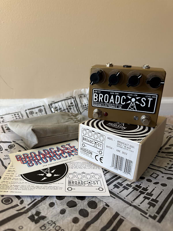 Hudson Electronics Broadcast Dual Footswitch