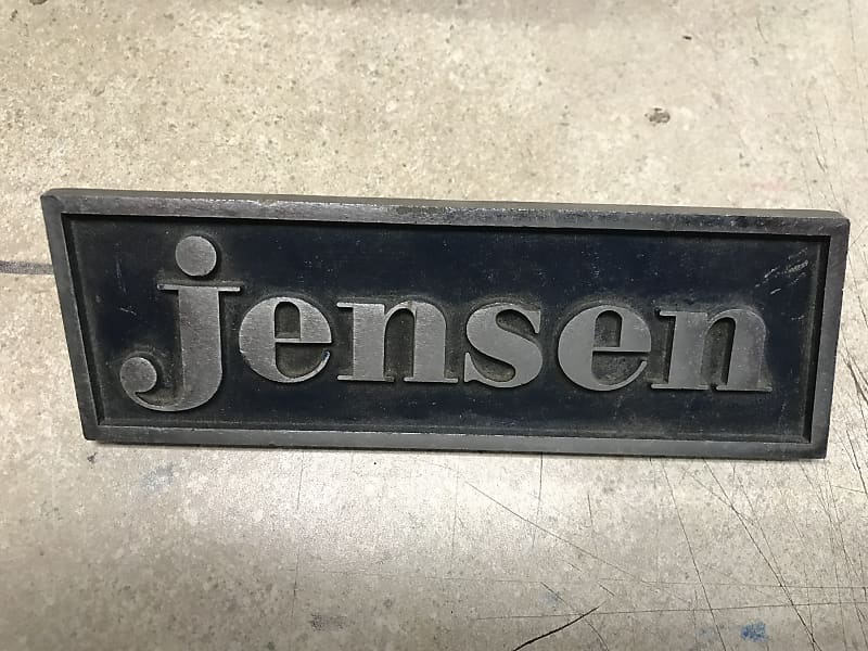 JENSEN Metal Logo | Reverb