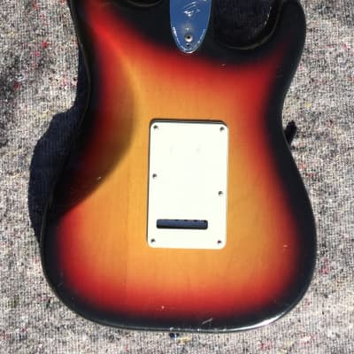 Fender Stratocaster Lefty 1978 Sunburst image 9