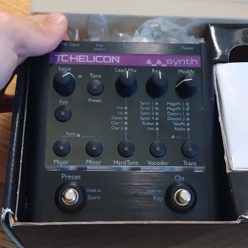 TC-HELICON Voicetone Synth 廃盤 TC Helicon VoiceTone Synth review | MusicRadar