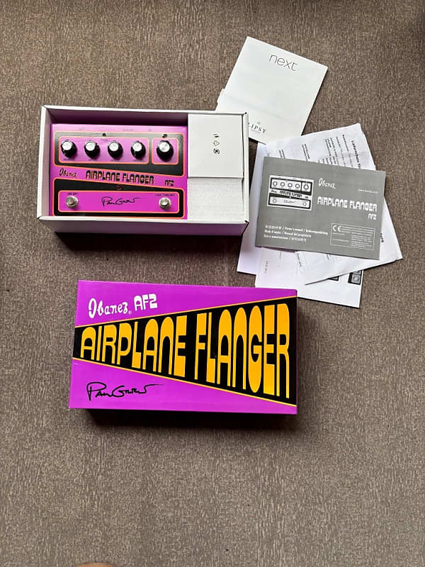 【生産終了品】 Ibanez Airplane Flanger AF-2 Ibanez AF2 Paul Gilbert Signature AIRPLANE Flanger Pedal