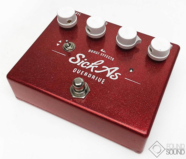 Bondi Effects Sick As Overdrive Limited Edition Red | Reverb Bondi Effects Sick As Overdrive Limited Edition Red | Reverb