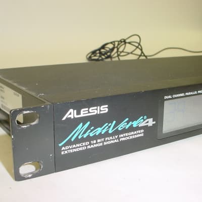 Alesis MidiVerb 4 MIDI Controllable Dual-Channel Multi-Effects Processor image 2