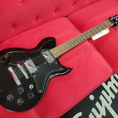 Washburn WI-64 Single Cut Black | Reverb Washburn WI-64 Single Cut Black | Reverb