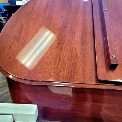 Baldwin R226 5'8" Cherry Satin Baby Grand Piano image 4