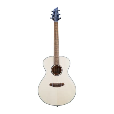 Breedlove Discovery S Concert Body EcoTonewood European Spruce Top African Mahogany Back and Sides 6-String Acoustic Guitar with Slim Neck (Right-Handed, Natural Satin) image 1