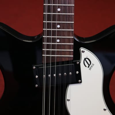 Danelectro 59X12 12-String Electric Guitar in Black image 3