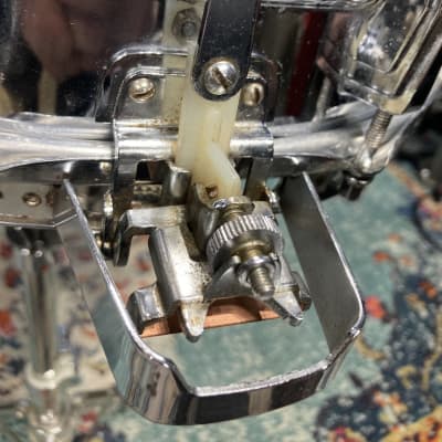 Ludwig 14"x5" 410 Super Sensitive Snare Drum. Early 1960s Pre-Serial Number - Chrome Over Aluminum. image 17