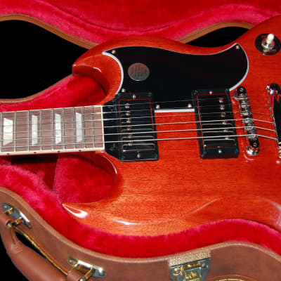 NEW! 2020 Gibson SG Standard '61 Stop Tail - Vintage Cherry Finish - Authorized Dealer - CASE image 6