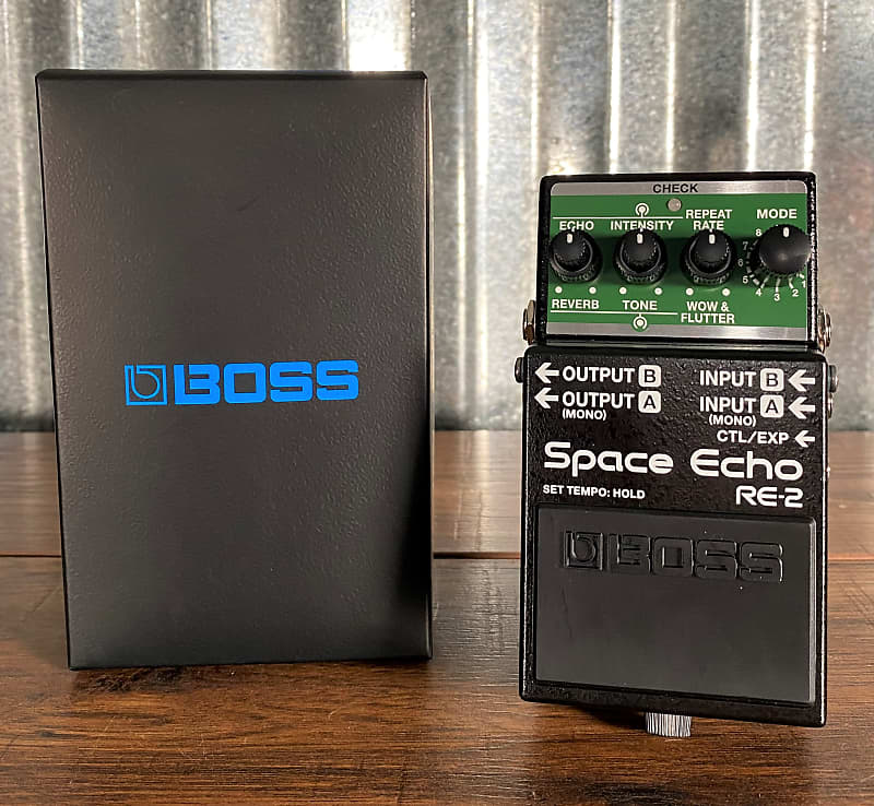 Boss RE-2 Space Echo Compact Guitar Effect Pedal