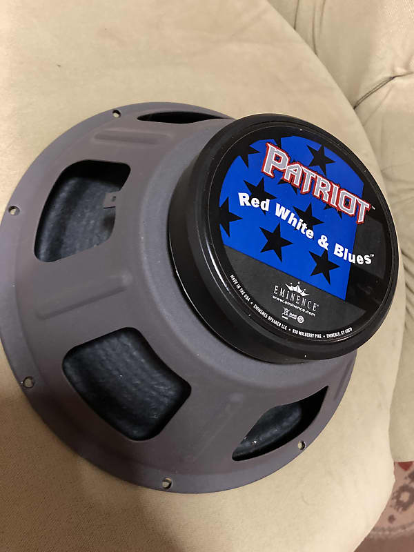 Eminence Patriot Red White & Blues 8 Ohm Reverb