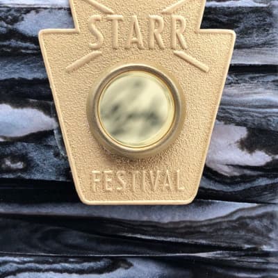 Ludwig Ringo Starr, Starr Festival Limited Edition Snare Drum. ONLY 1 LEFT!! 2018 - Black Oyster Pearl image 3