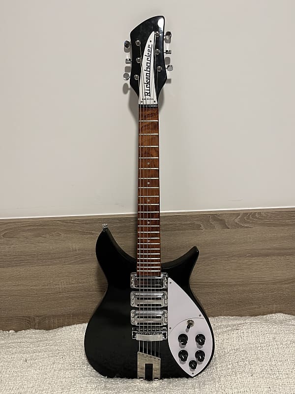 Copy* Rickenbacker 325 - Jetglo Black | Reverb