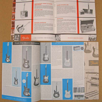 Fender Vintage Catalog Reprint Set 1958-1961 image 2