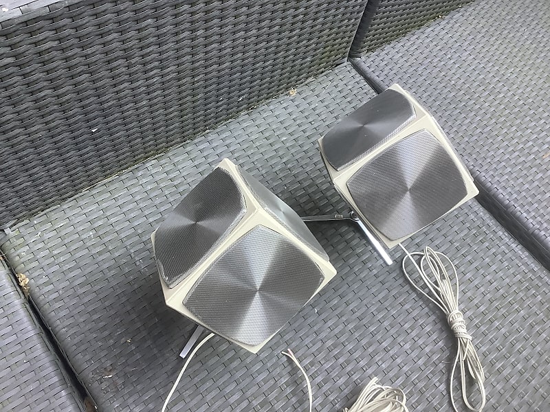 Grundig Vintage Cube speakers Grundig Audiorama 700 | Reverb Australia