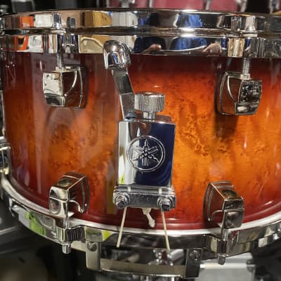Yamaha John JR Robinson Signature Snare Drum Amber Sunburst image 4