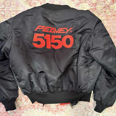 VERY RARE! Fender USA Employee Jacket 80s Black Red Metallic