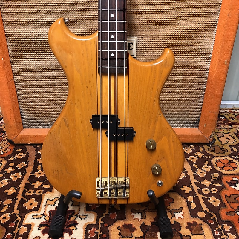 Vintage 1983 Westone Thunder I Natural Rosewood Japan MIJ Electric Bass Guitar image 1