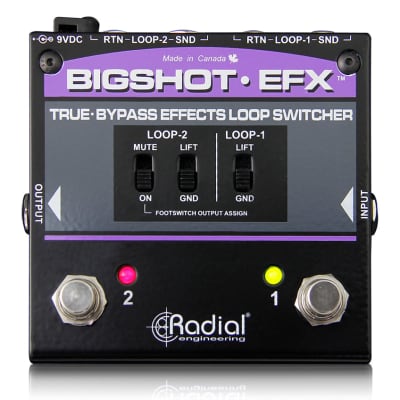 Radial BigShot EFX True-Bypass Effects Loop | Reverb